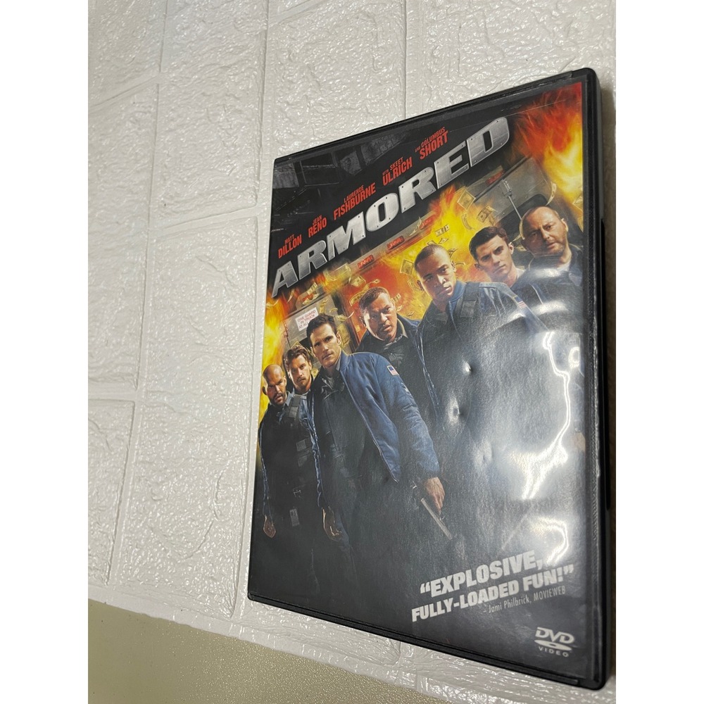 Armored DVD Matt Dillon Jean Reno Laurence Fishburne Action Thriller Movie